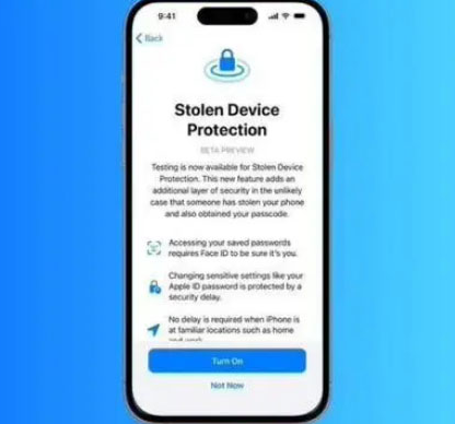 滦平苹果授权维修店分享被盗设备保护功能开启方法