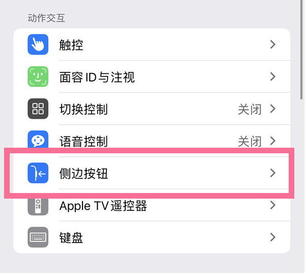 滦平苹果14维修店分享iPhone14 Plus侧键双击下载功能关闭方法 