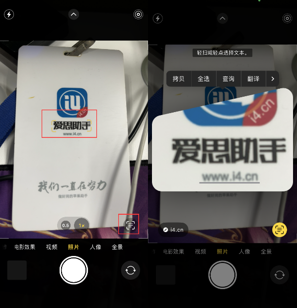 滦平苹果手机维修分享升级iOS 16后如何通过相机翻译文本 