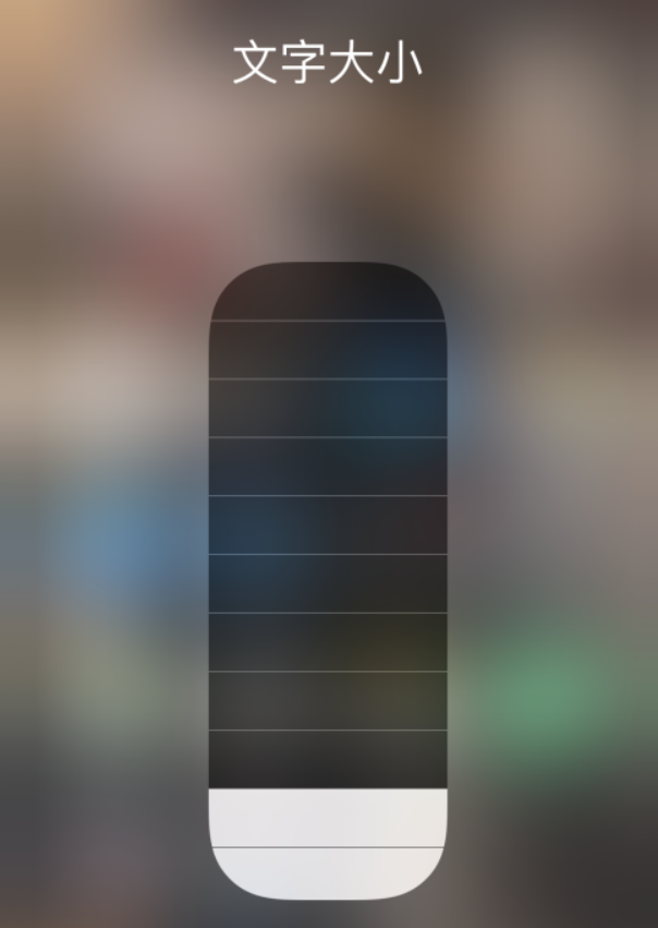 滦平苹果手机维修分享小技巧：在 iPhone 控制中心快速调节字体大小 